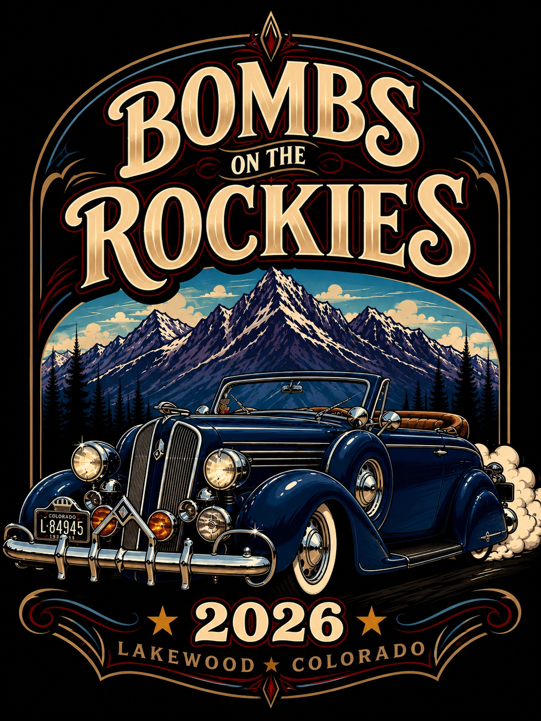 Royalty CC presents Bombs On The Rockies 2026 — July 25, Heritage Park, Lakewood CO